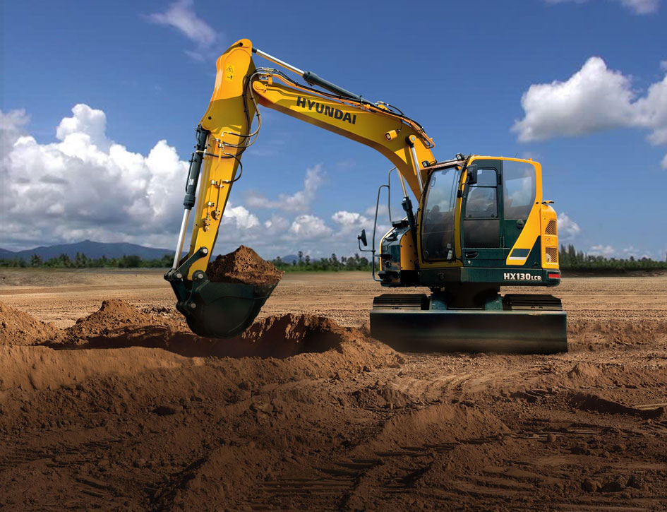 crawler excavator