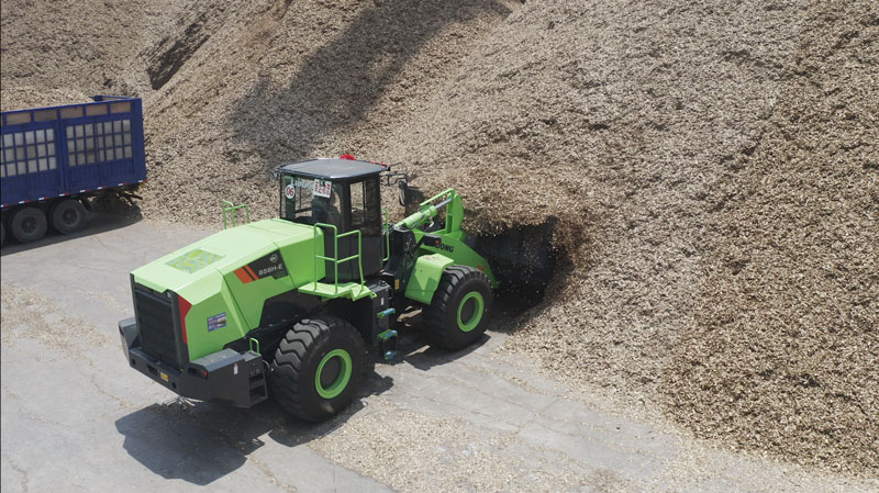 LiuGong Brings Battery Electric 856H-E MAX Wheel Loader to North America