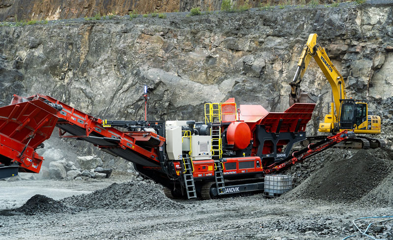 J-1170 Stone Crusher, Mobile Jaw Crusher