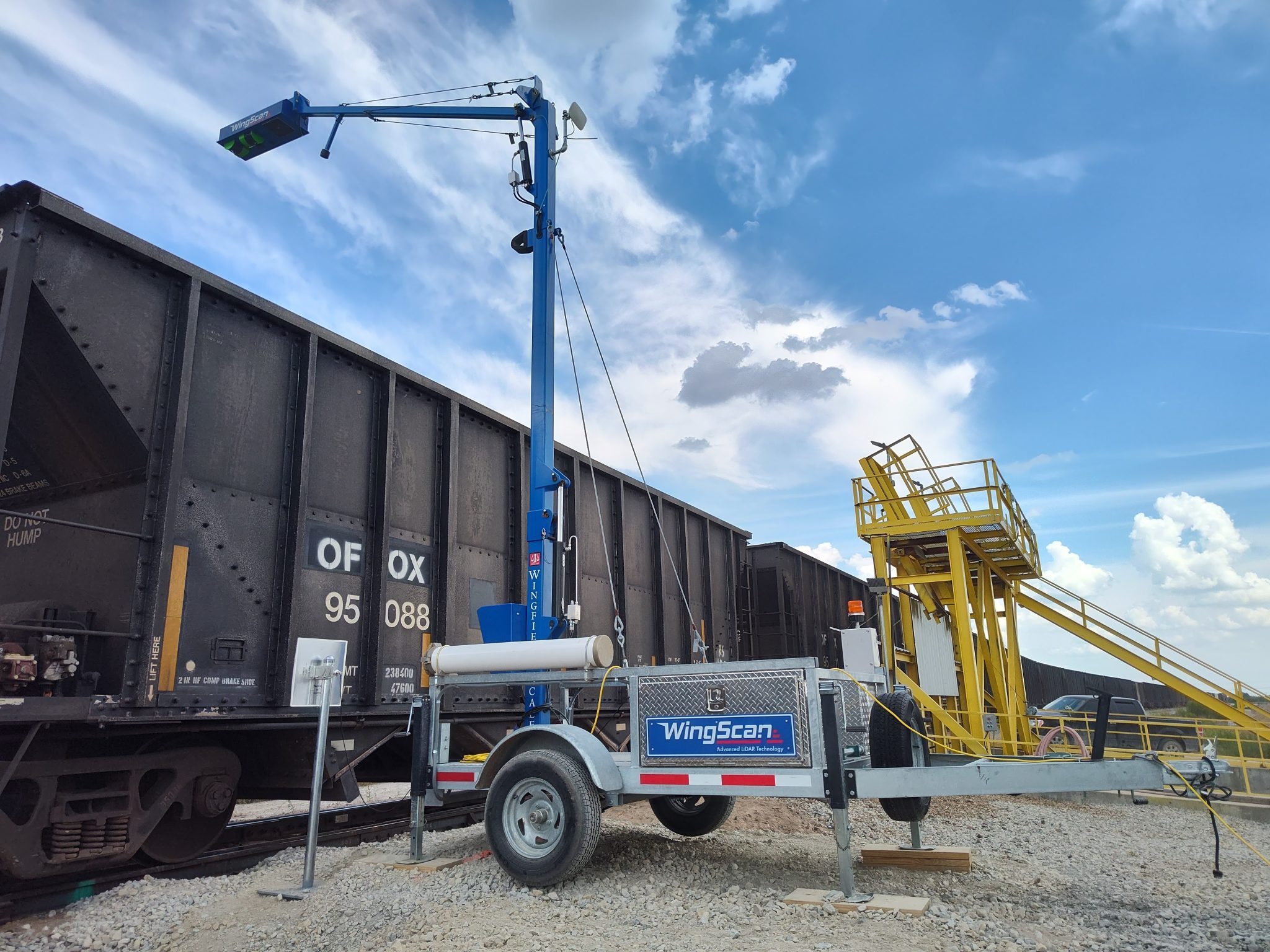 Wingfield Scale & Measure Innovating with Volume Load Scanner Rock