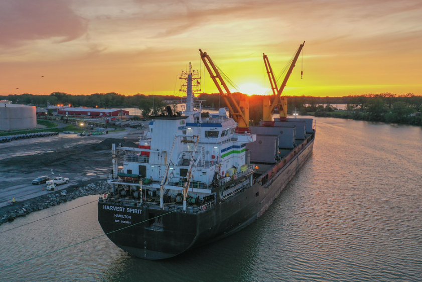 Great Lakes Limestone Trade Up in June Rock Products Magazine