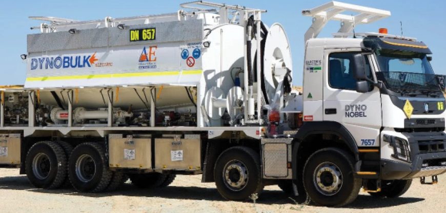 Dyno Nobel Unveils First Mine-Ready Electric MPU for Explosives Delivery